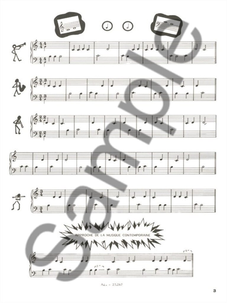 Simonin Premiers Pas Des Notes Et Rythmes Vol. 1